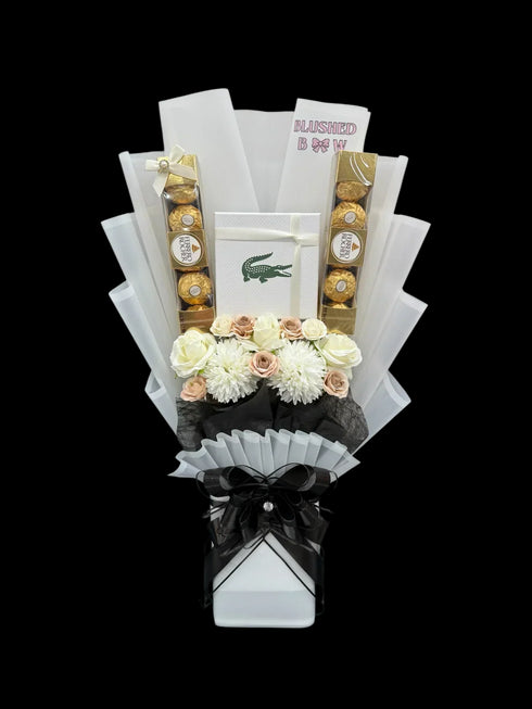 Him & Her Lacoste Matching Bracelet Bouquet